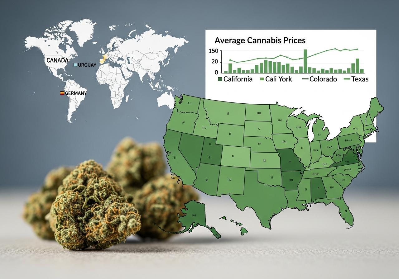 Us And Global Cannabis Prices